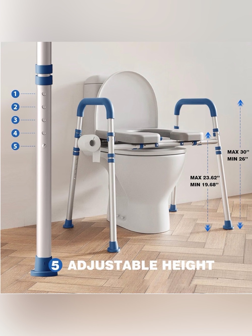 Toilet Seat Riser - Picture 2 of 8